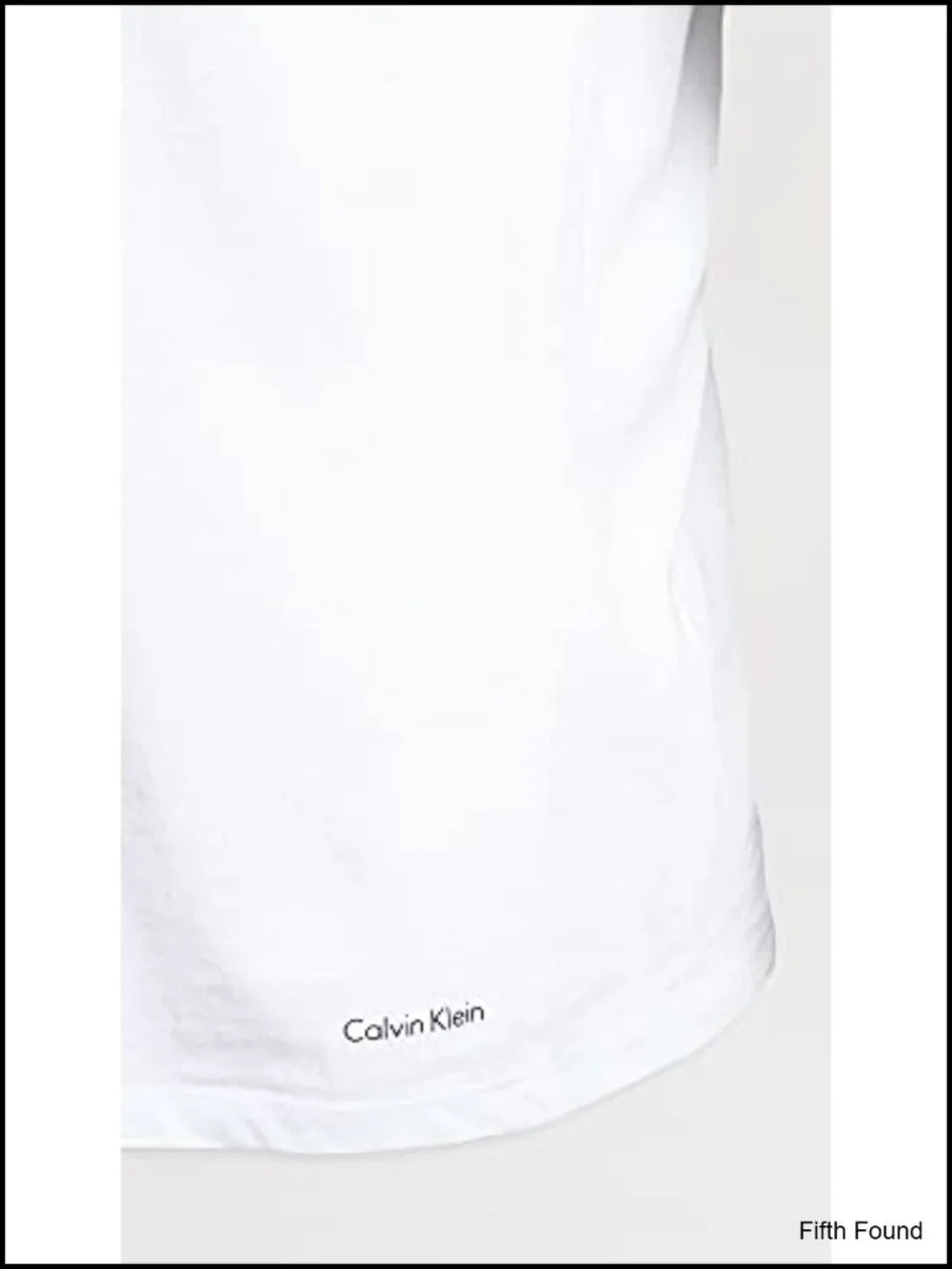 3 Pack Cotton Slim Fit Crew Neck Undershirts for Men